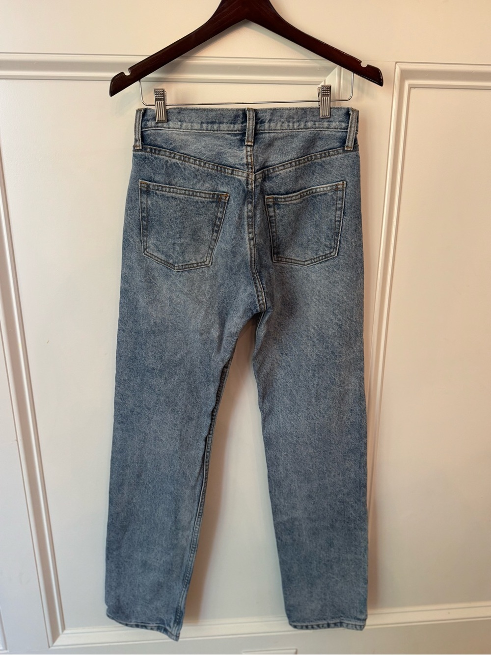 J. Galt Women’s Straight Light Blue Denim Jeans